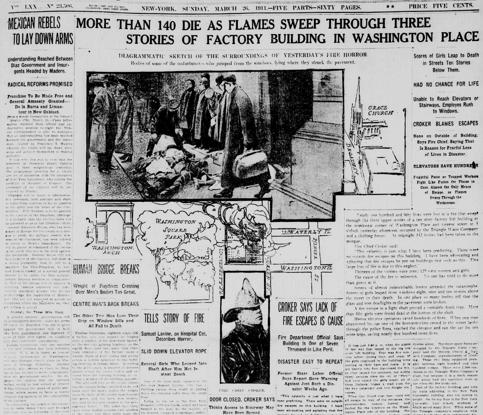 Source: New-York Tribune. 26 March 1911. Library of Congress